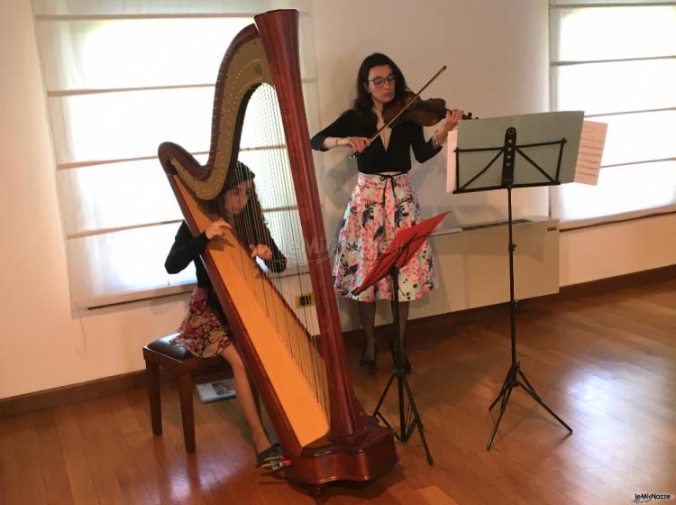 Claudia e Martina Duo Arpa e Violino - La musica per il matrimonio a Treviso