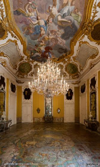 Meravigliosa ed ampia sala del Palazzo Alliata di Pietratagliata