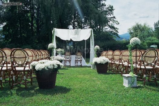 Cerimonia civile di matrimonio a Villa il Geraneo (Varese)