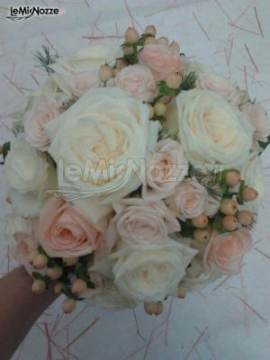 Bouquet sposa con rose