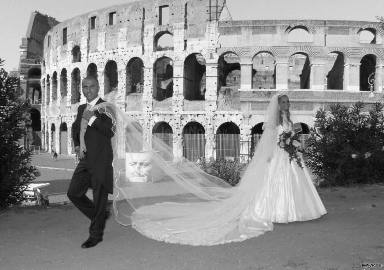 Foto degli sposi al colosseo - Ci Effe sas