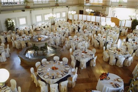 Sala interna per le nozze