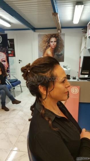 Rosa Laguardia Hair Style - Le prove nel salone di Roma