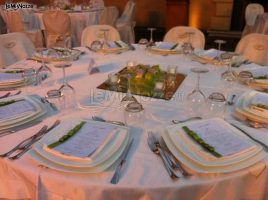 Allestimento tavola di Semplicemente Sposi, wedding planner a Catania