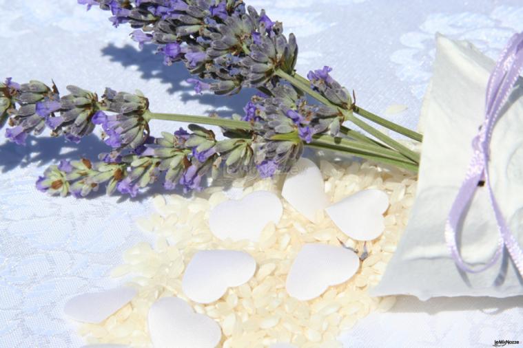 Papery Wedding - Cono riso lilla