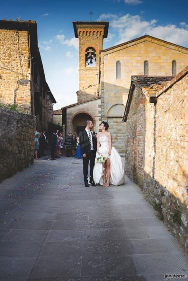 Foto coppia uscita chiesa