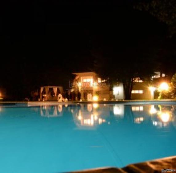 Villa Giulia - La piscina di sera