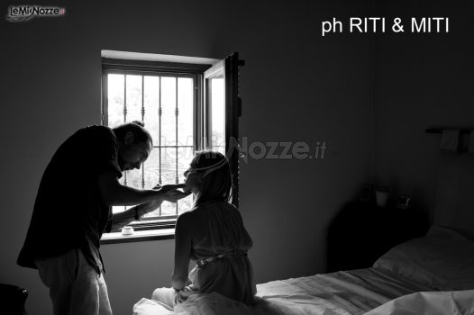 Fotografia a casa della sposa