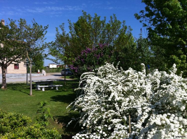 Il giardino dell'agriturismo