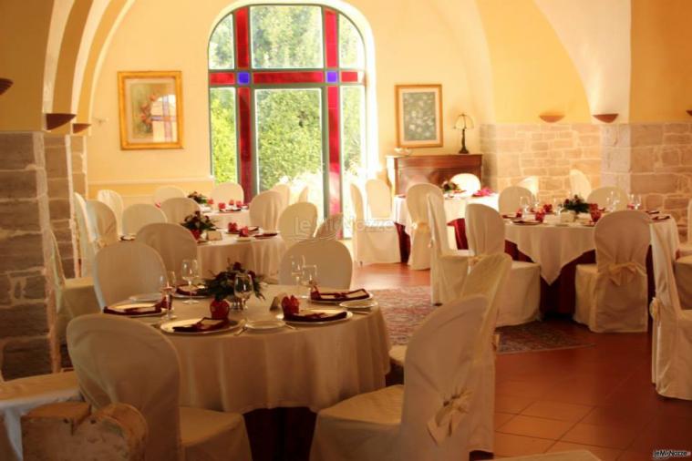 Villa Torrequadra - Mise en place per il ricevimento di nozze