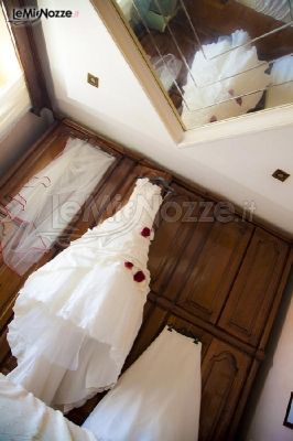 Foto del vestito da sposa