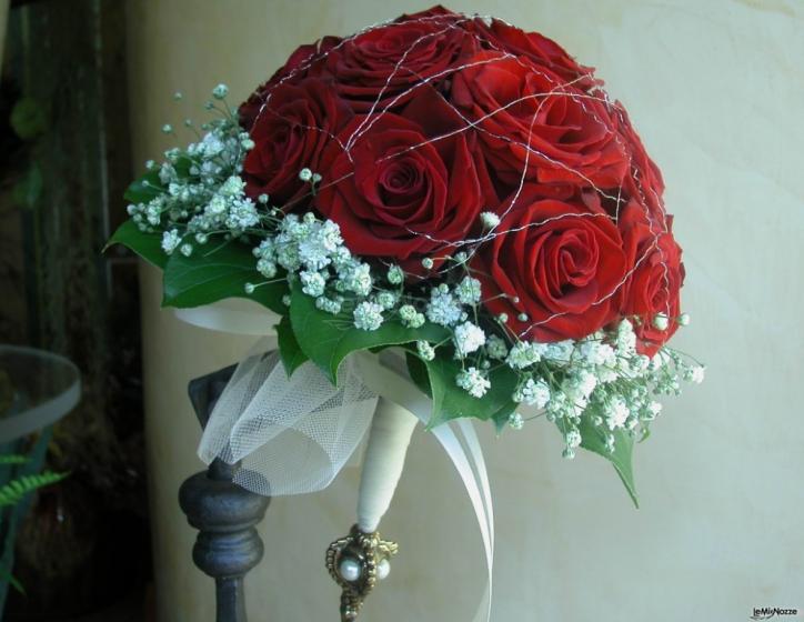 Bouquet Sposa Rose Rosse.Foto 18 Bouquet Di Rose Bouquet Rose Rosse Lemienozze It