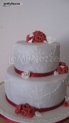 Rosamunda cake per il matrimonio