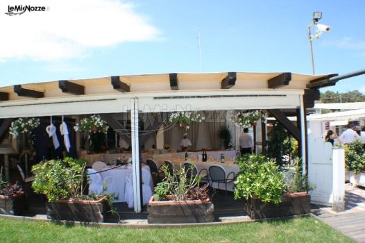 Ristorante con veranda per nozze sul mare a Ravenna