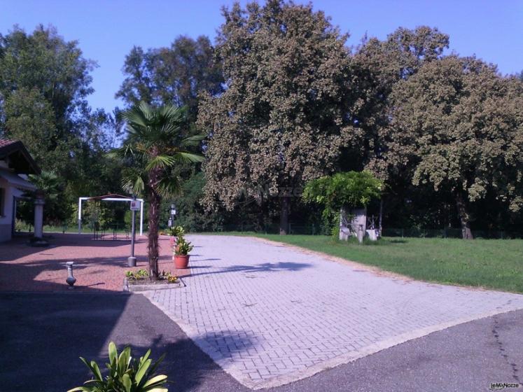 Navarro Catering - il giardino esterno di Villa Nellina
