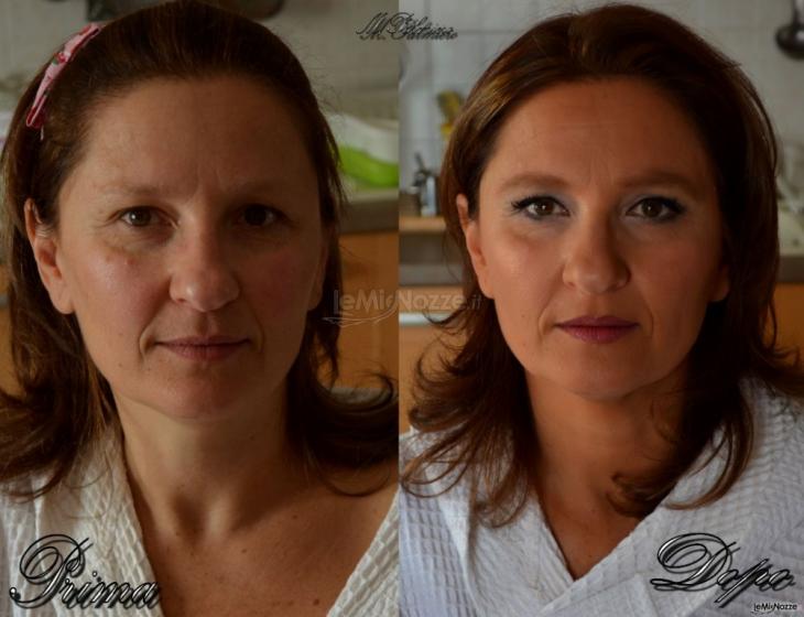 Prima e dopo - Melania Make up