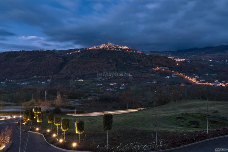 Bouganville Ricevimenti Potenza - Un vista panoramica di Picerno