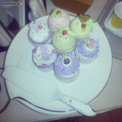 Cupcake decorative per il matrimonio