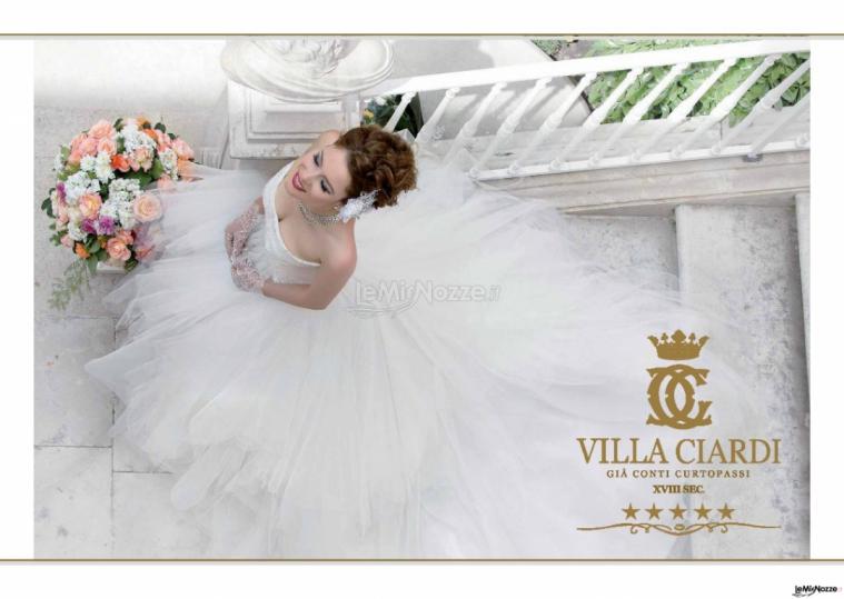 Villa Ciardi - Sposa all'entrata della Villa