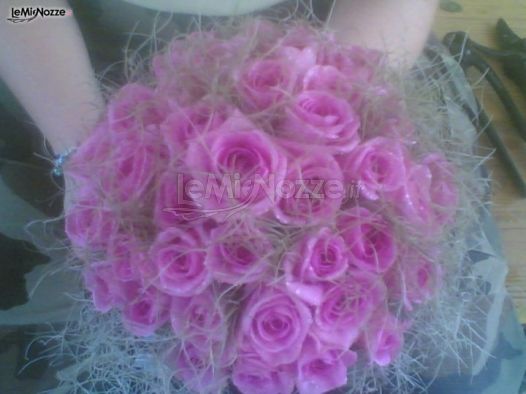 Il Bouquet alle Rughe a Roma - Bouquet di rose per la sposa