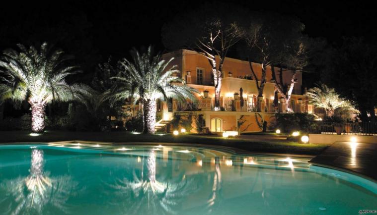 Villa San Martino - Vista dalla piscina di nozze