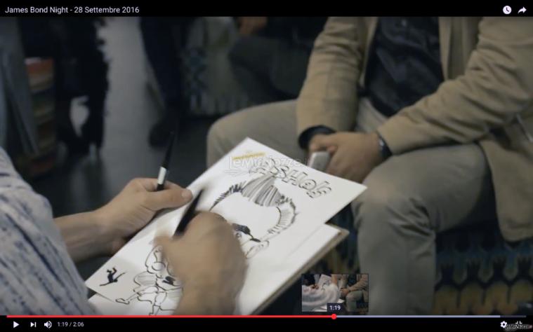 Caricaturista Diego Corazon - L'intrattenimento dal vivo
