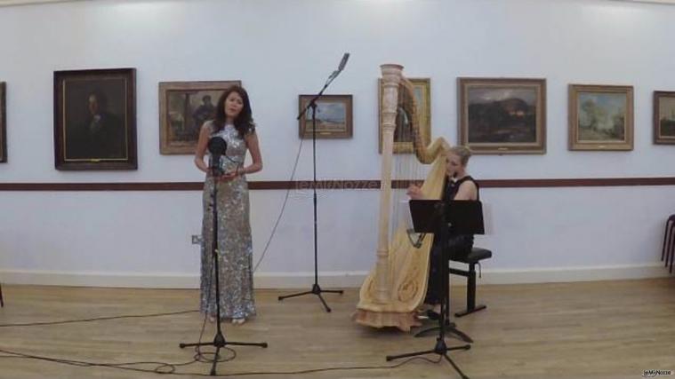Sara soprano lirico - In duo con l'arpa