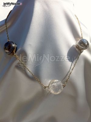 Collana Collezione Murano con perle in vetro soffiato