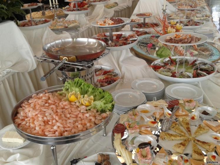 Il Vittoriano Ricevimenti - Il buffet degli antipasti