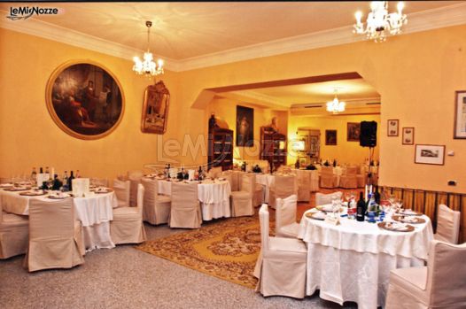 Sala interna per il ricevimento di matrimonio - Villa Cellini