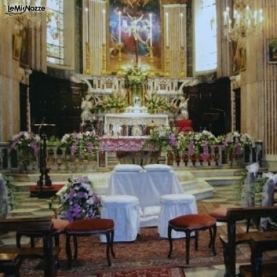 Allestimento floreale per la chiesa - Fiori Fabio Ientile