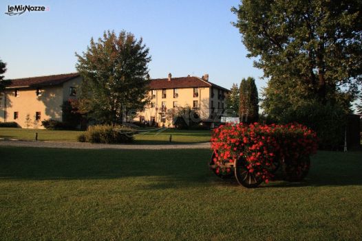 Giardino del Romantik Hotel Furno a Torino