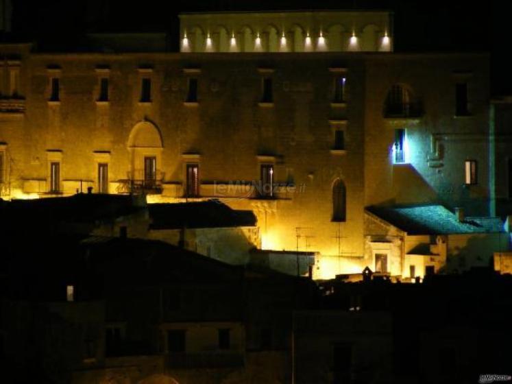 Palazzo Viceconte - Veduta di notte