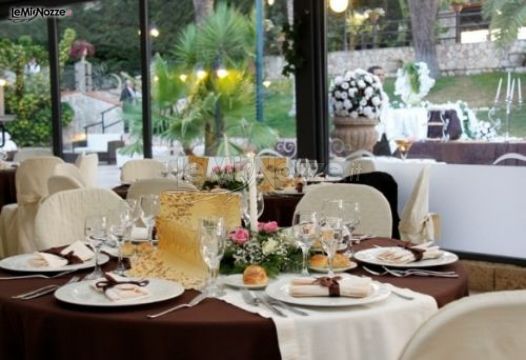Maxim Catering  - Mise en place per il ricevimento di nozze