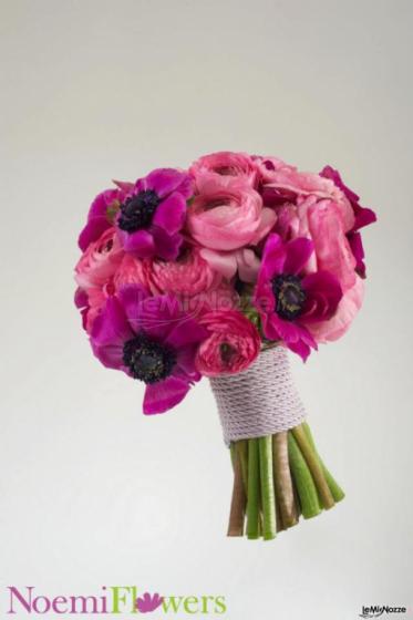 Bouquet con ranuncoli ed anemoni
