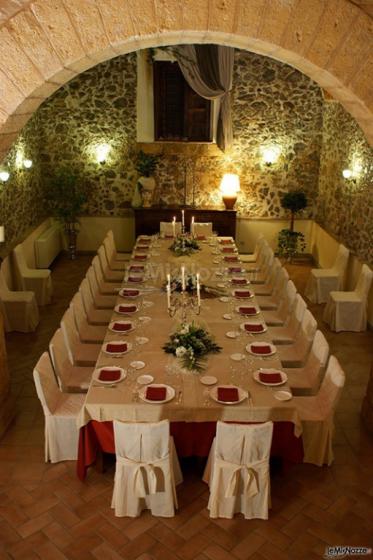 Villa Dominici - Tavolo allestito per matrimoni