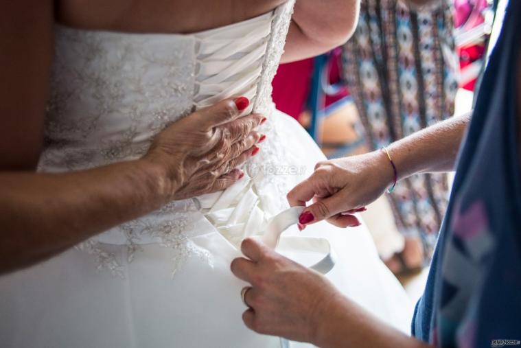 Paolo Ilardi Fotografo - Dettagli abito da sposa