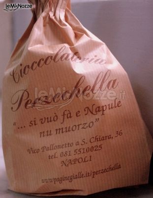 Cioccolateria Perzechella a Napoli per le bomboniere di nozze