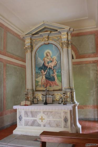 Particola della chiesetta privata - Villa Abbazia di Busco