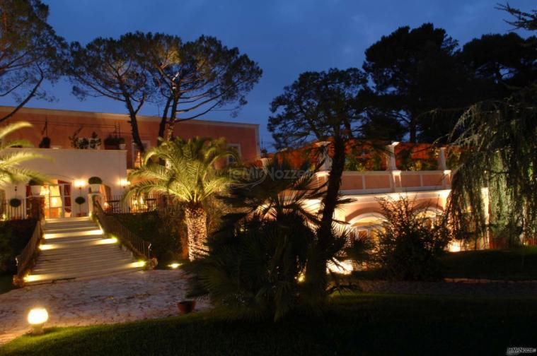 Villa San Martino - La location di sera