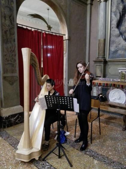 Eleonora Montagnana violinista - Violino e arpa