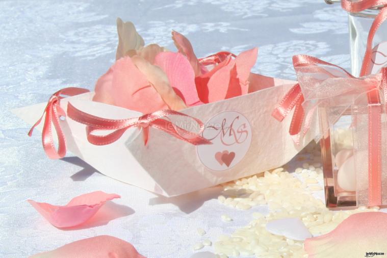 Papery Wedding - Cestino di petali