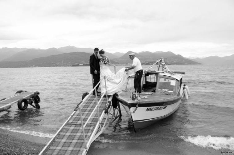 Giro in barca per un Matrimonio da ricordare