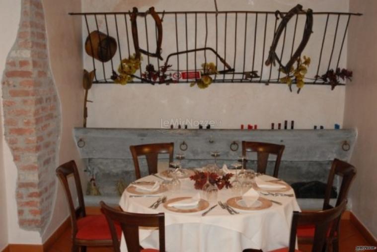 Ristorante l'Antica Posta - Tavolo per il banchetto nuziale
