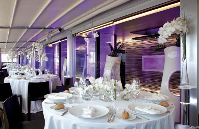 Romeo Hotel - Allestimento tavoli per matrimoni
