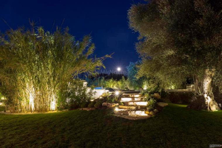 Masseria Eccellenza - Il giardino di sera