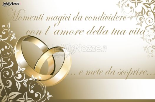 Momenti magici da condividere con l'amore della tua vita... e mete da scoprire...