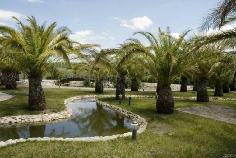 Giardini Venusio - Giardino della location di nozze a Matera
