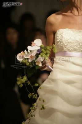 Dettaglio del vestito da sposa