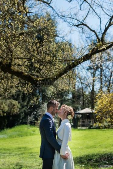 Gli sposi a Parco Gambrinus: una location mozzafiato per le foto delle nozze